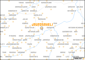 map of Jauro Saweli