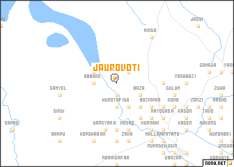 map of Jauro Voti