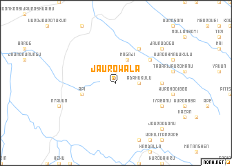 map of Jauro Wala