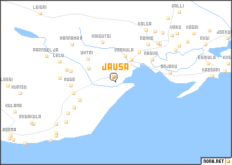 map of Jausa