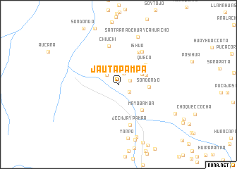 map of Jautapampa