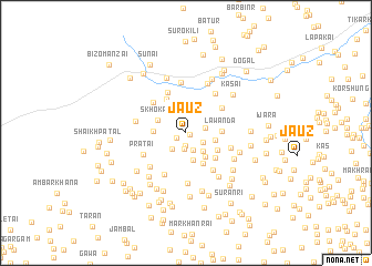 map of Jauz