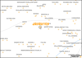map of Javādīyeh