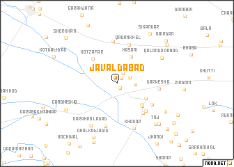 map of Javaldābād