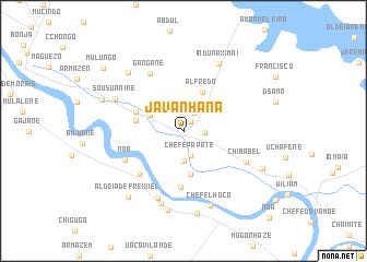 map of Javanhana
