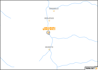 map of Javari
