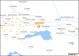 map of Javar