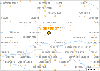 map of Javerdat