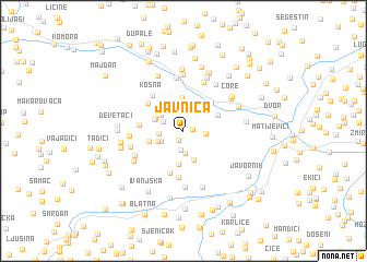 map of Javnica