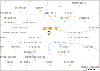 map of Javols
