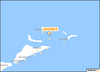 map of Jawābir