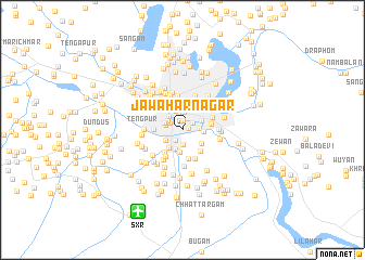 map of Jawāharnagar