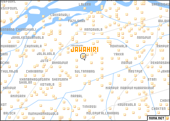 map of Jawāhiri