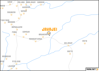 map of Jawa Jei