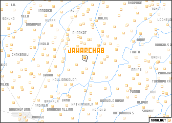 map of Jawār Chab