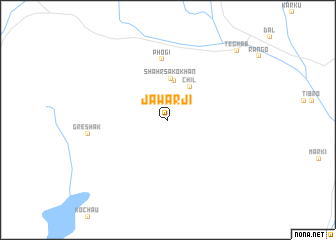 map of Jāwarji