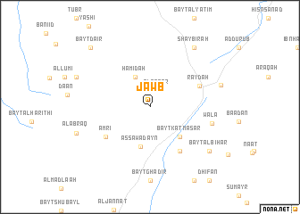 map of Jawb