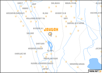 map of Jawdah