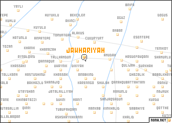 map of Jawharīyah