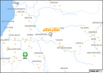 map of Jawijawi