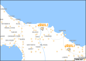map of Jawili