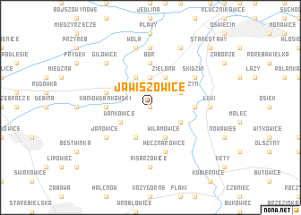 map of Jawiszowice