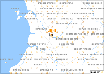 map of Jawi