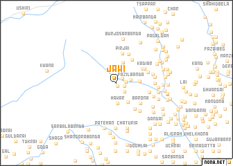 map of Jāwī