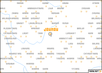 map of Jawmaw