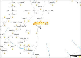 map of Jawpanya