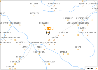 map of Jaxu