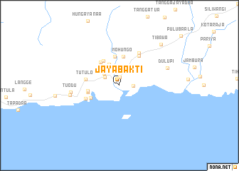 map of Jayabakti