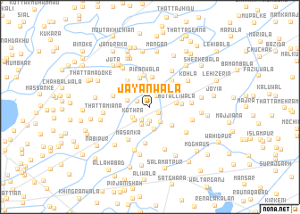 map of Jayānwāla