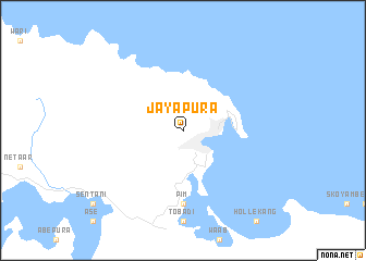 map of Jayapura