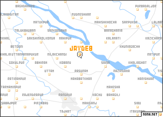 map of Jaydeb