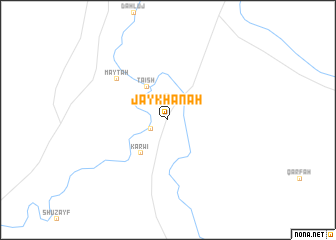 map of Jāykhānah