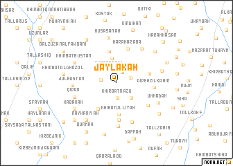 map of Jaylakah