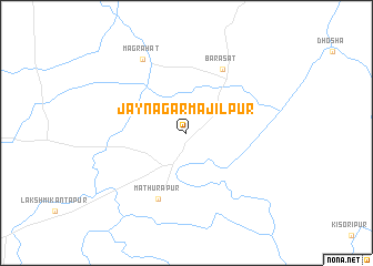 map of Jaynagar-Majilpur