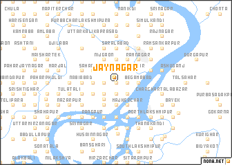 map of Jaynagar