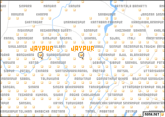 map of Jaypur