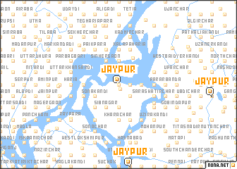 map of Jaypur