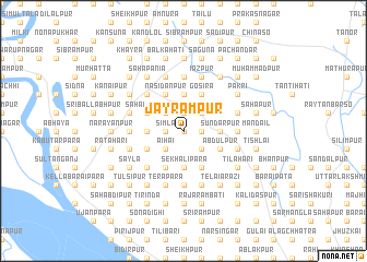 map of Jayrāmpur