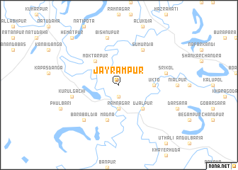 map of Jayrāmpur