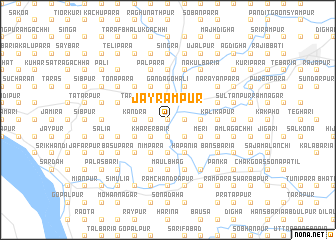 map of Jayrāmpur