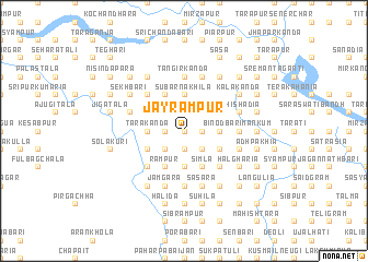 map of Jayrāmpur