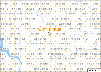 map of Jayrāmpur