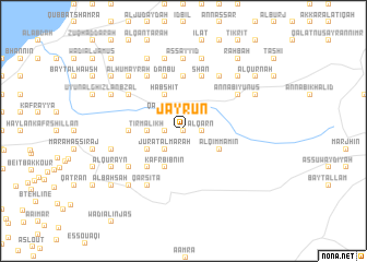 map of Jayrūn