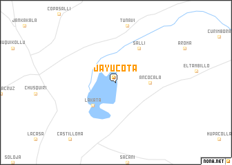 map of Jayucota