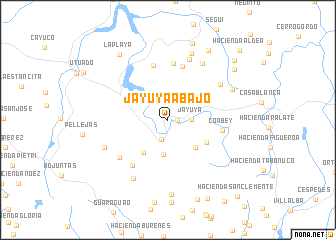 map of Jayuya Abajo