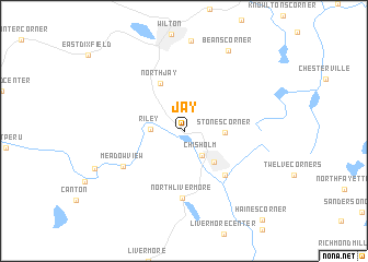 map of Jay